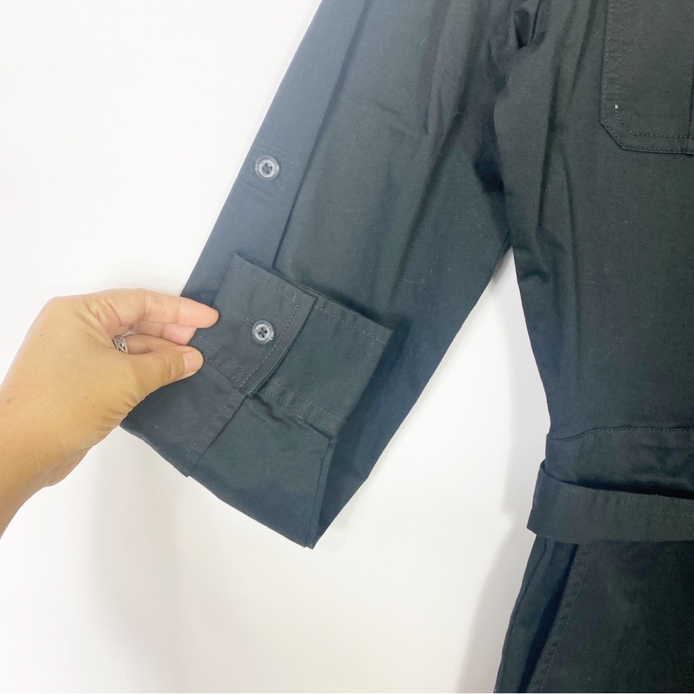 Ralph Lauren Black Belted Jumpsuit  Wardrobe Staple Stylish Cute Work Casual Sz4 - Picture 5 of 13